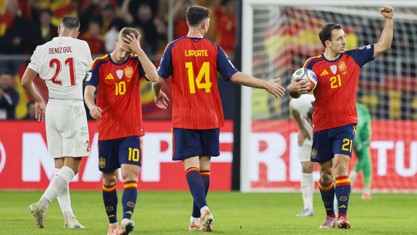 España consigue la clasificación al Mundial 2026 tras empatar ante Turquía en un partido gris