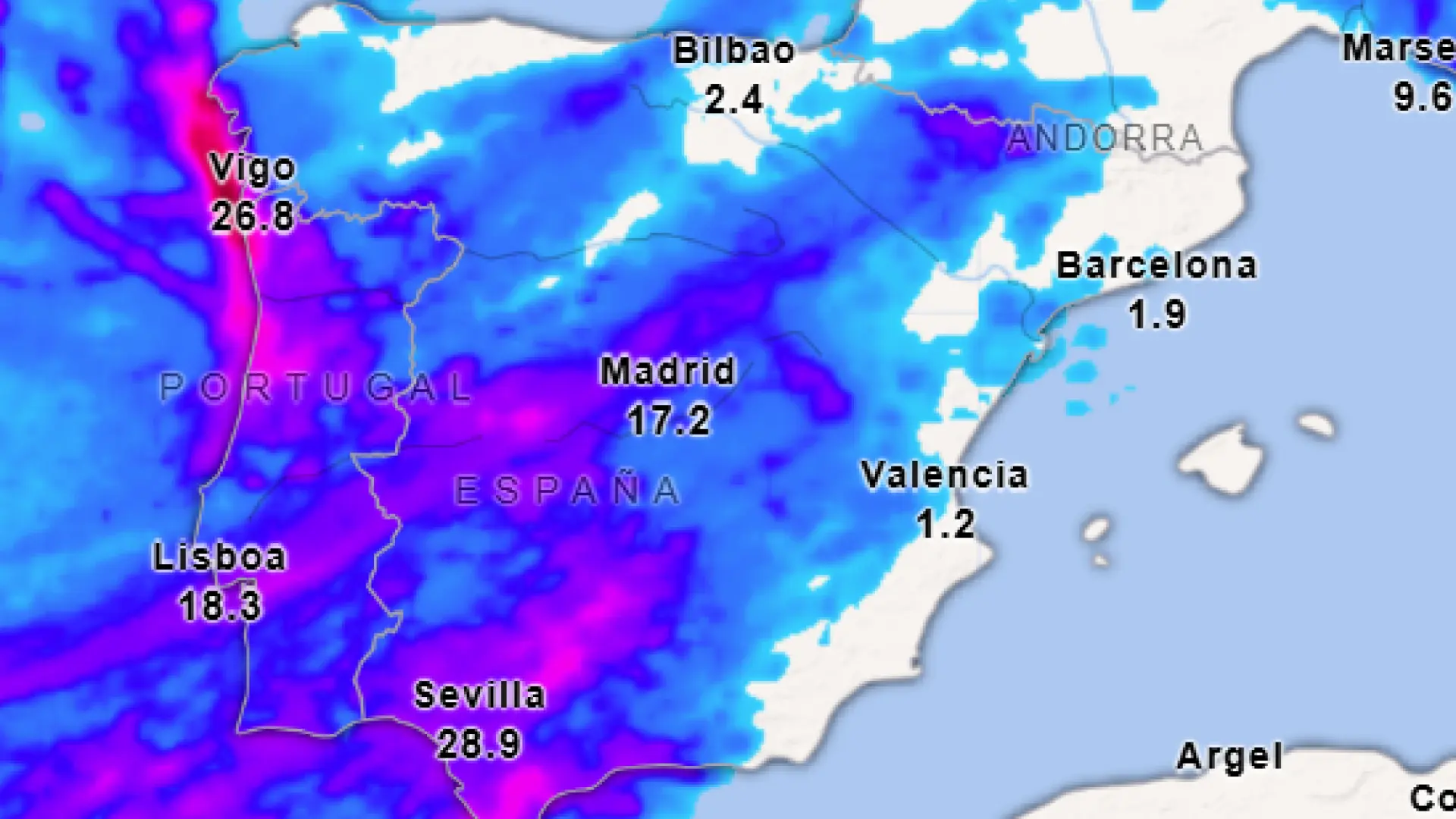 Claudia sigue golpeando con fuertes lluvias antes de amainar este domingo: estas son las zonas en alerta