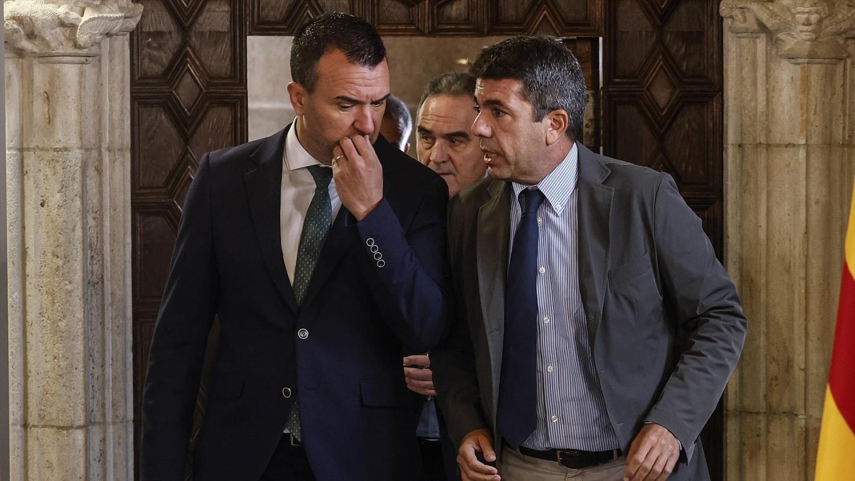 El PP valenciano toma posición en la sucesión de Mazón: quiere un congreso y a Vicente Mompó como nuevo líder
