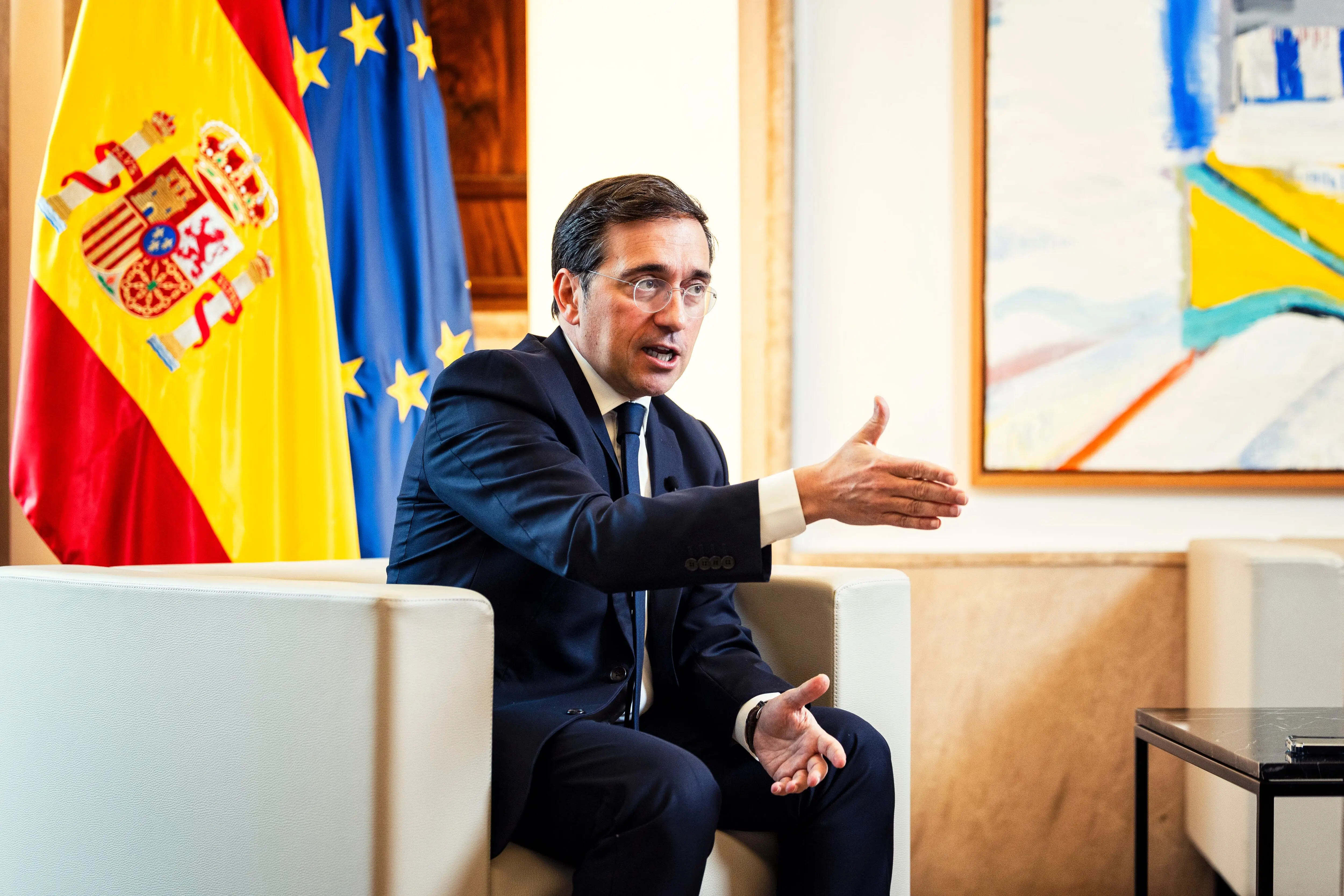 Imagen 1 de José Manuel Albares: “Si Venezuela da pasos, lo lógico es que las sanciones de la UE desaparezcan”