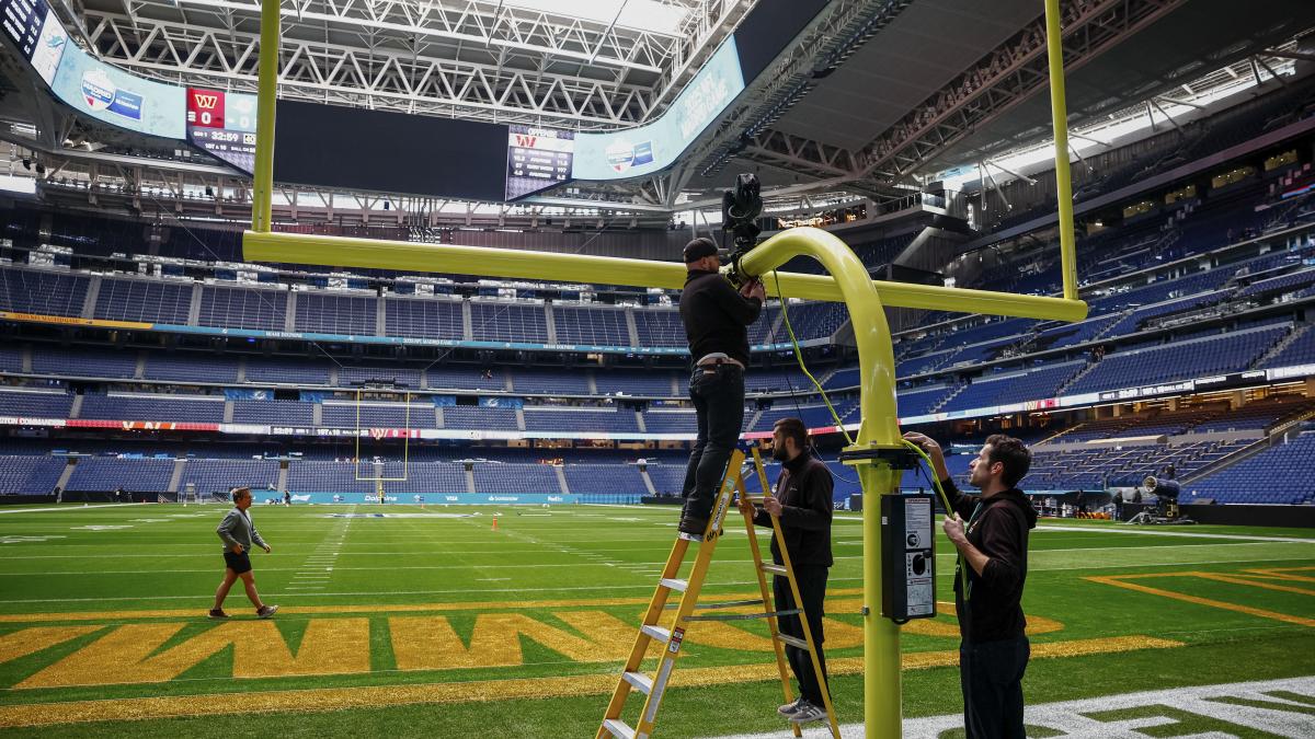 Así han sido las modificaciones del Bernabéu para acoger el primer partido de la NFL en España