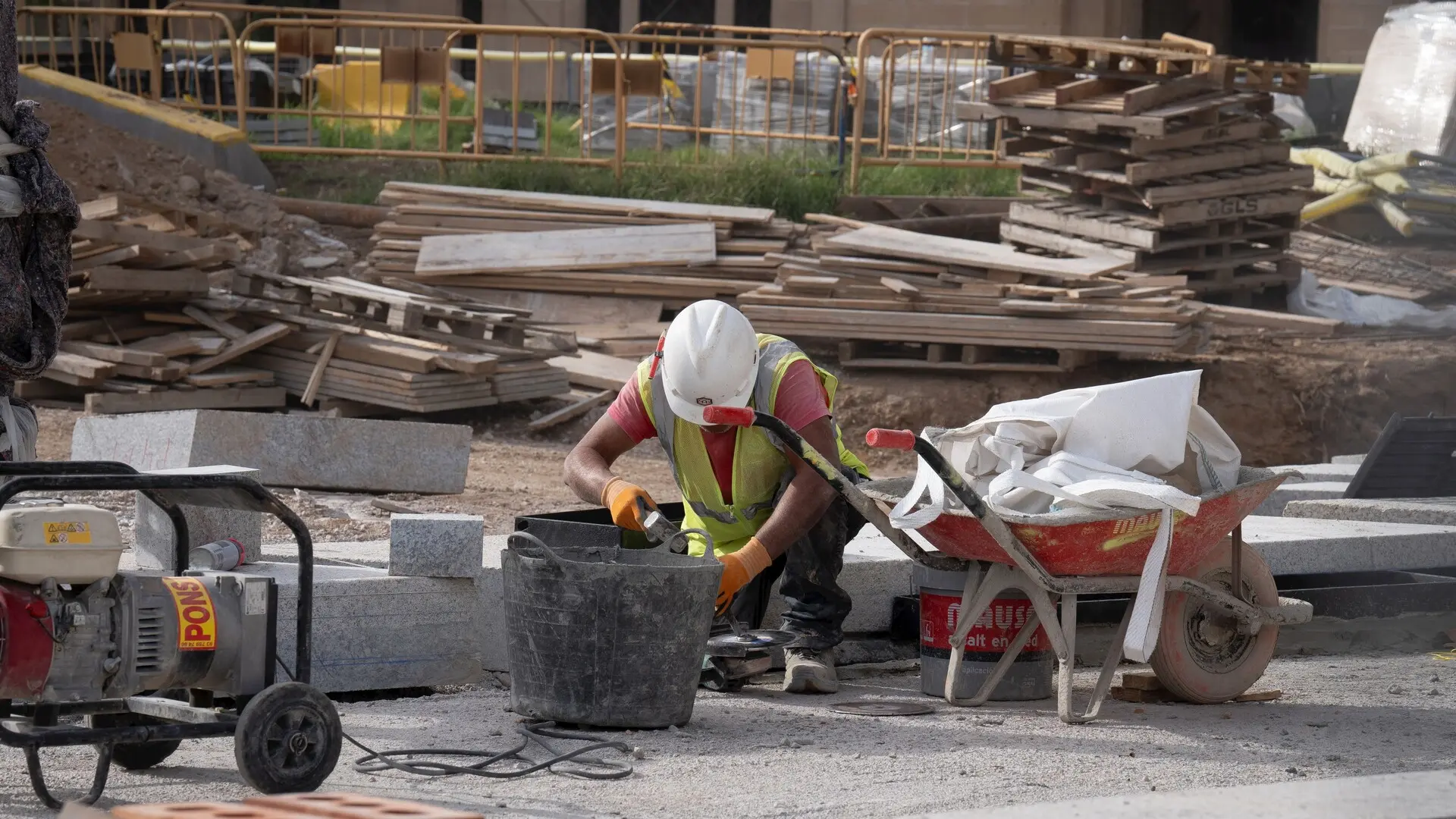 Empiezan las obras de remodelación del tronco central de la Rambla de Barcelona
