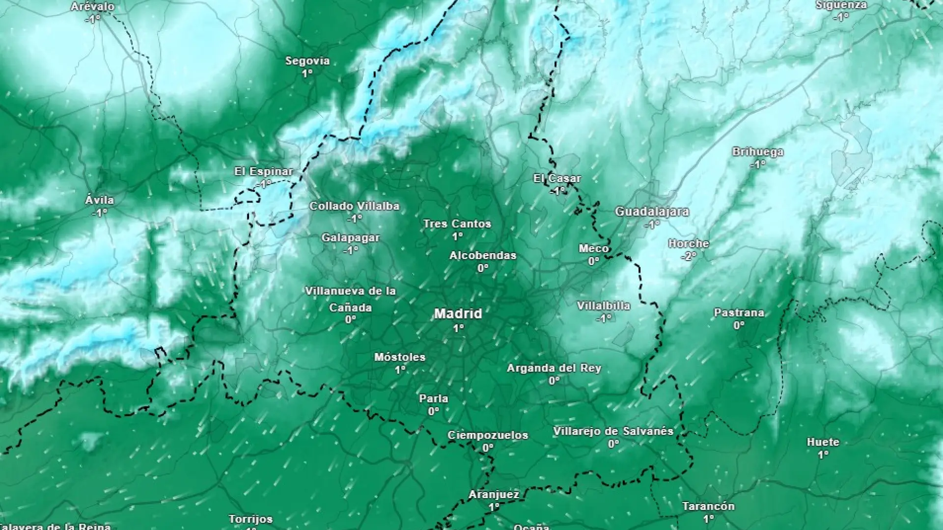 Cambio brusco de temperaturas en Madrid para los próximos días: "Llegan las heladas"