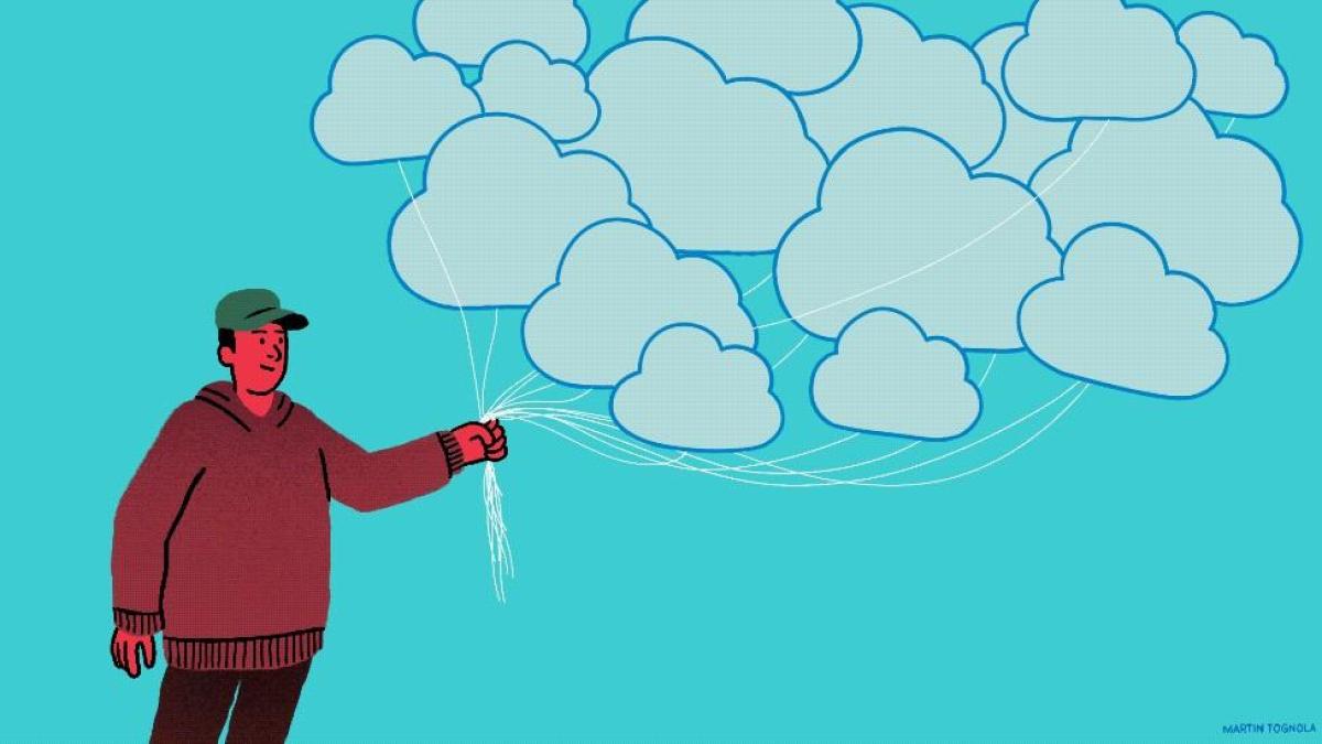 Y ahora resulta que la nube está en las nubes