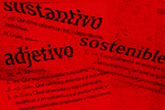 La palabra sostenible