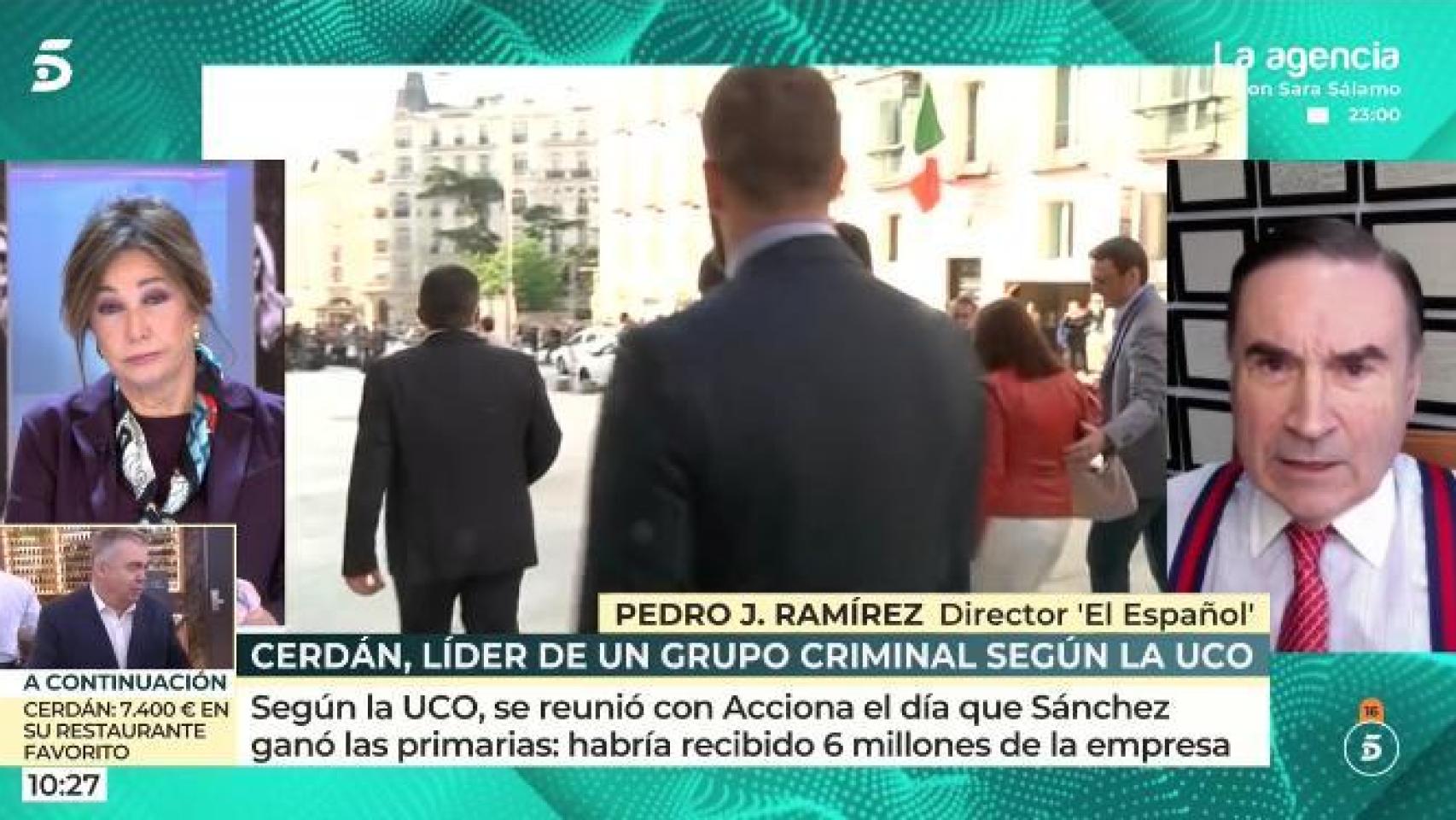 Pedro J. en 'AR': "Después de este informe de la UCO sería un desafío a todos los españoles que Sánchez insistiera en presentarse a las elecciones"