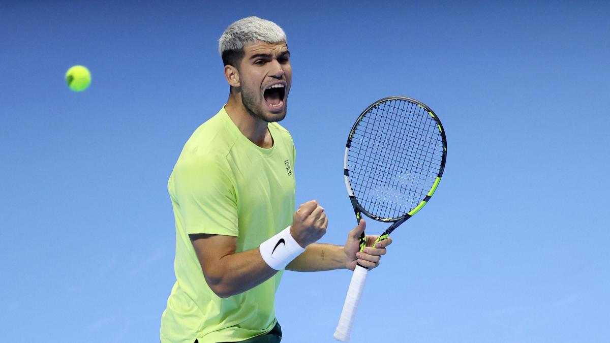 Carlos Alcaraz - Jannik Sinner: hora y dónde ver la final de las Nitto ATP Finals de este domingo