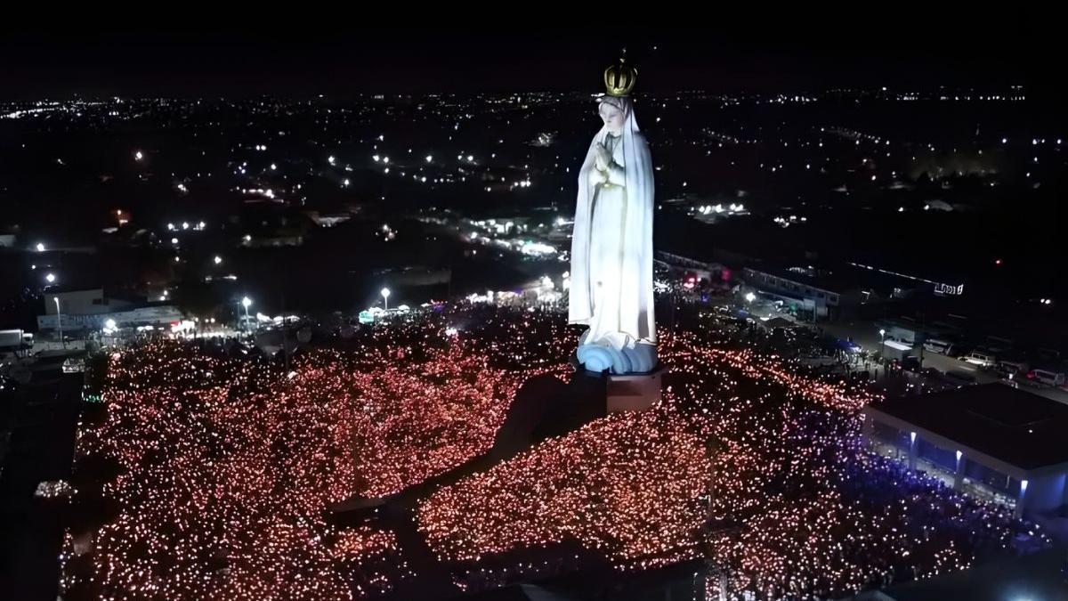 Así es la imponente estatua de la Virgen María inaugurada en Brasil: más alta que el Cristo Redentor