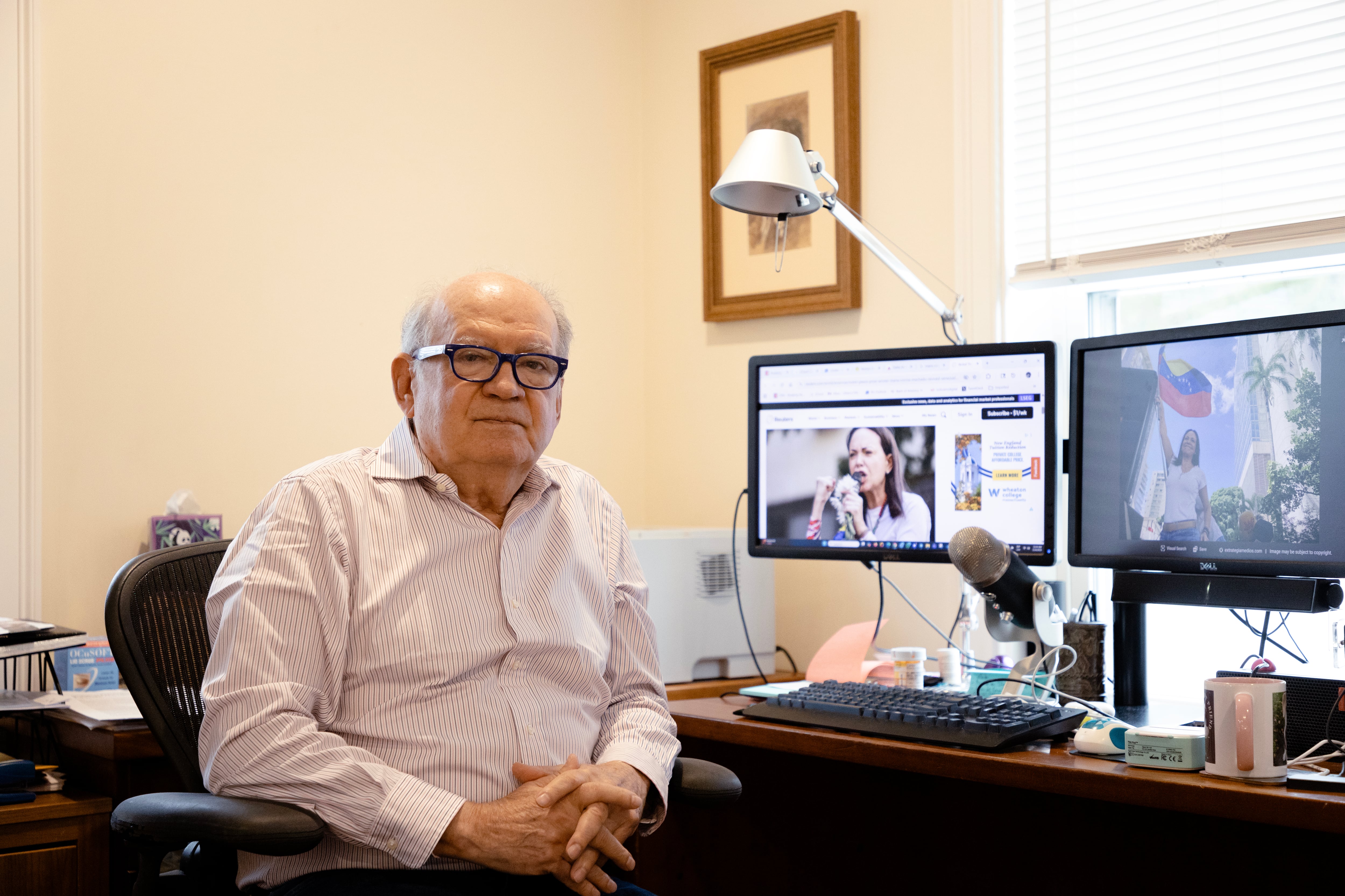 Carlos Blanco: “El cambio en Venezuela es inevitable, como la caída del muro de Berlín”