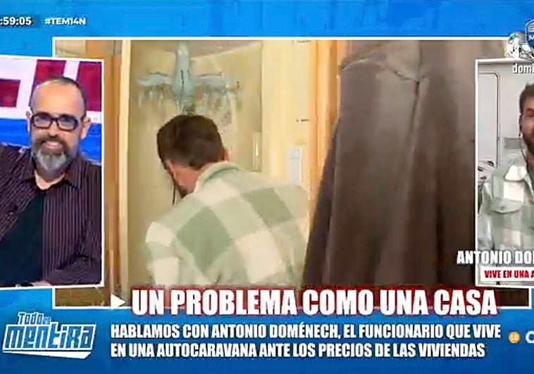 Un profesor de Primaria de Madrid obligado a vivir en una autocaravana