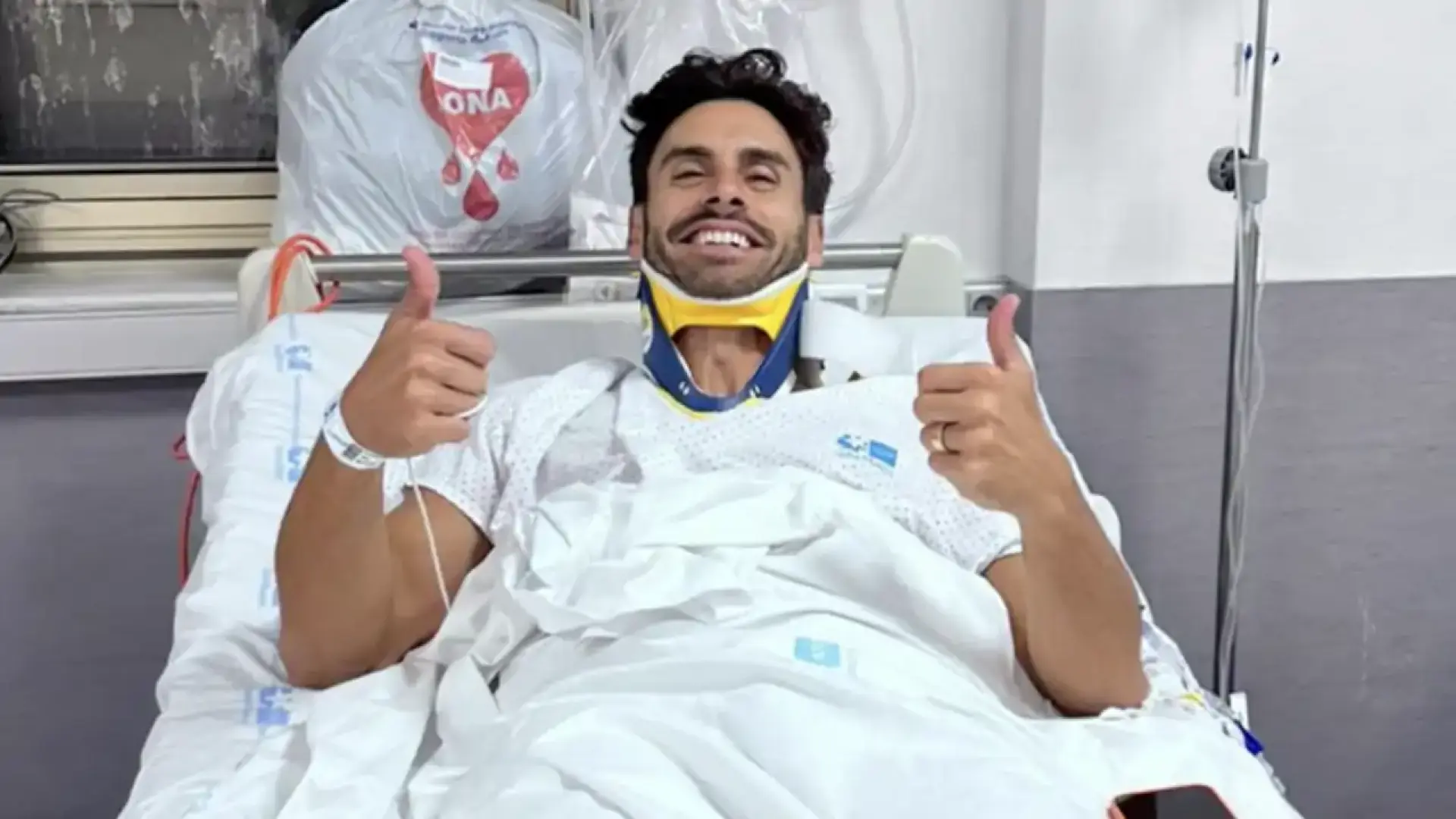 Noel Bayarri sufre un accidente en moto y cuenta las secuelas: "Me han tenido que coser la cadera"