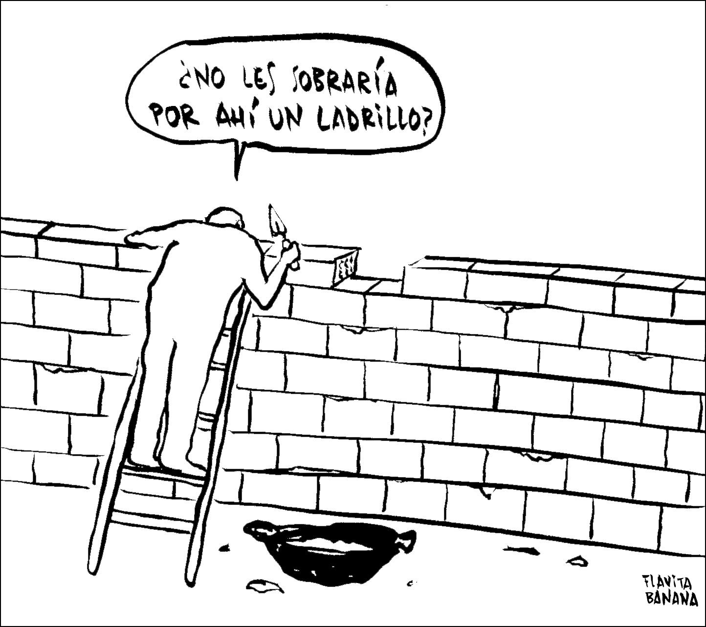 Flavita Banana: otro muro