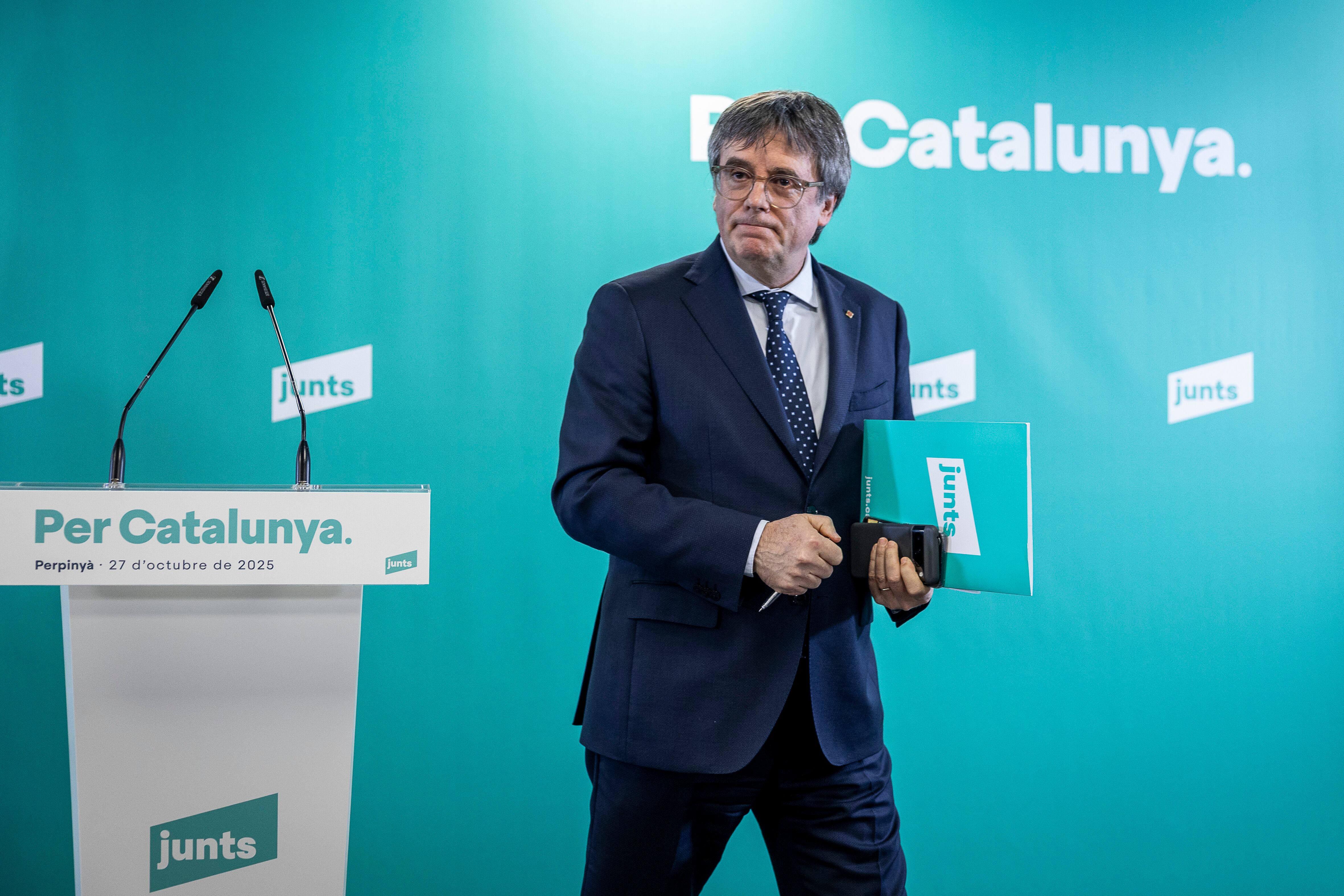 Puigdemont pide al Constitucional que levante ya la orden de detención contra él tras el informe del abogado general de la UE