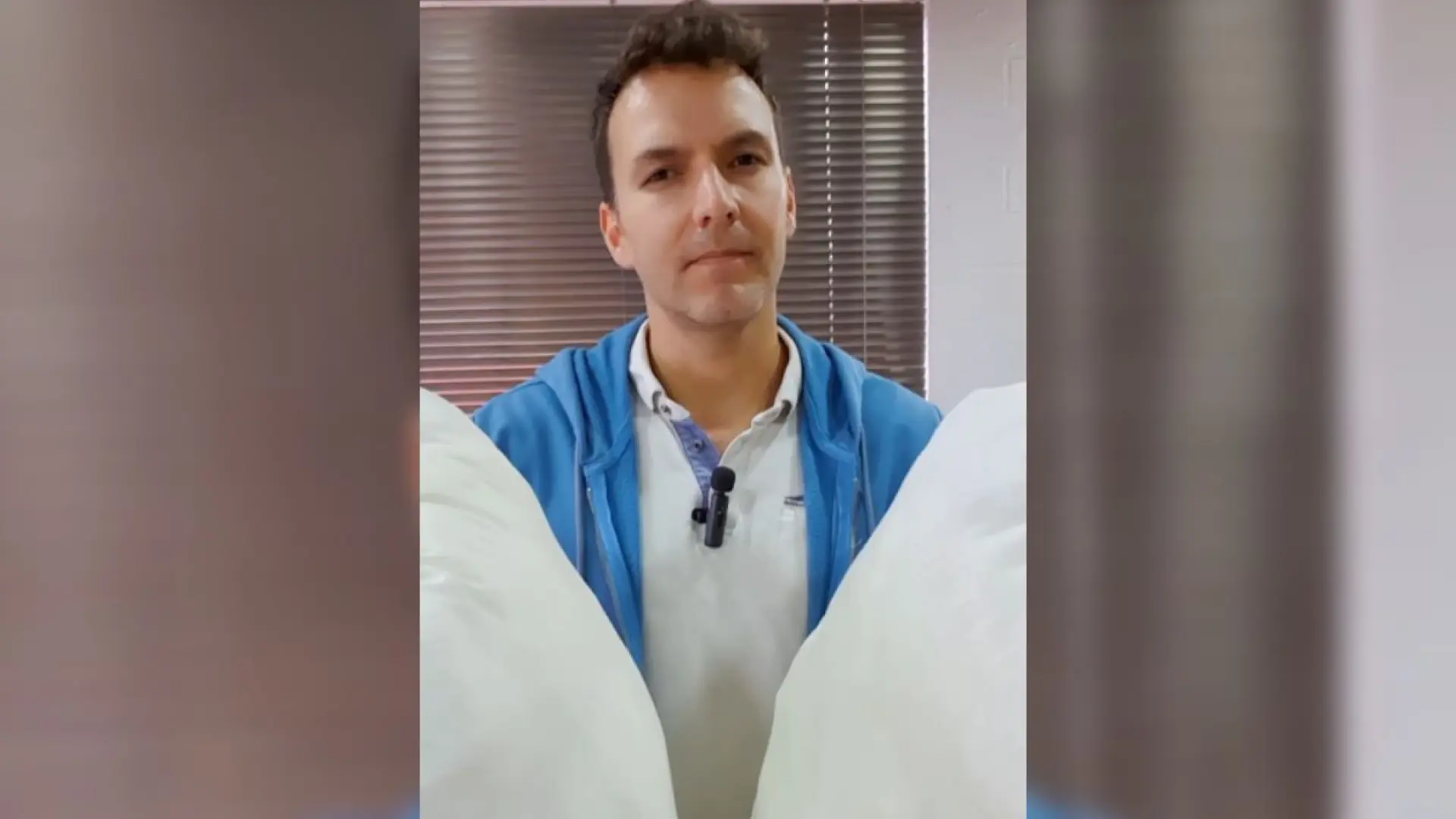 Diego Fernández, ingeniero químico: "Si tus almohadas tienen manchas amarillas así es como deber lavarlas en la lavadora y a mano"