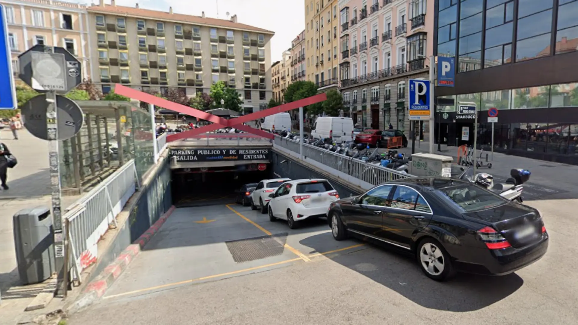 Tres 'parkings' de Madrid descontarán un 15% a los vehículos en los que viajen más de dos pasajeros