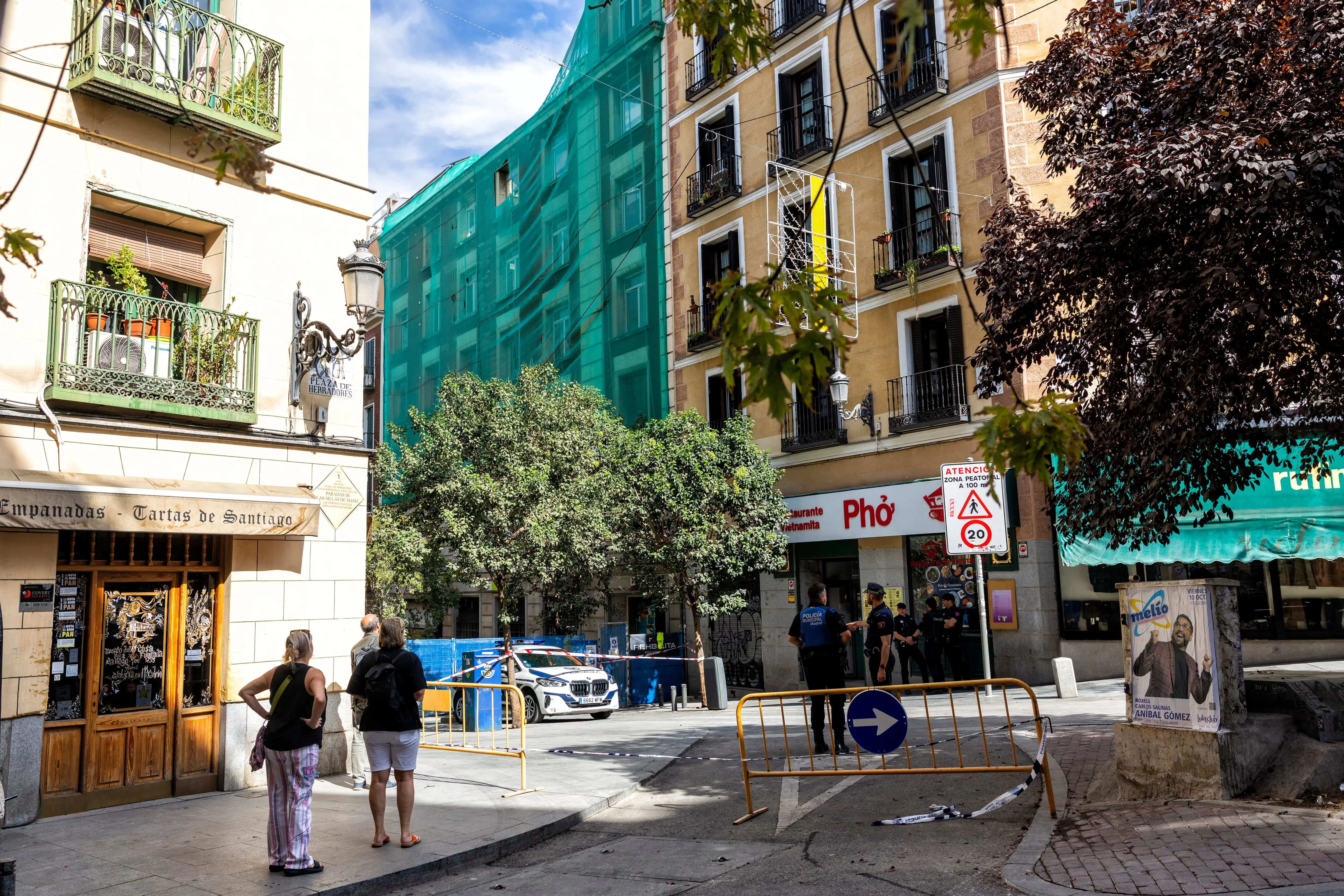 Imagen 1 de Los responsables de la empresa que rehabilitaba el edificio derrumbado en Madrid acumulaban otros dos accidentes mortales