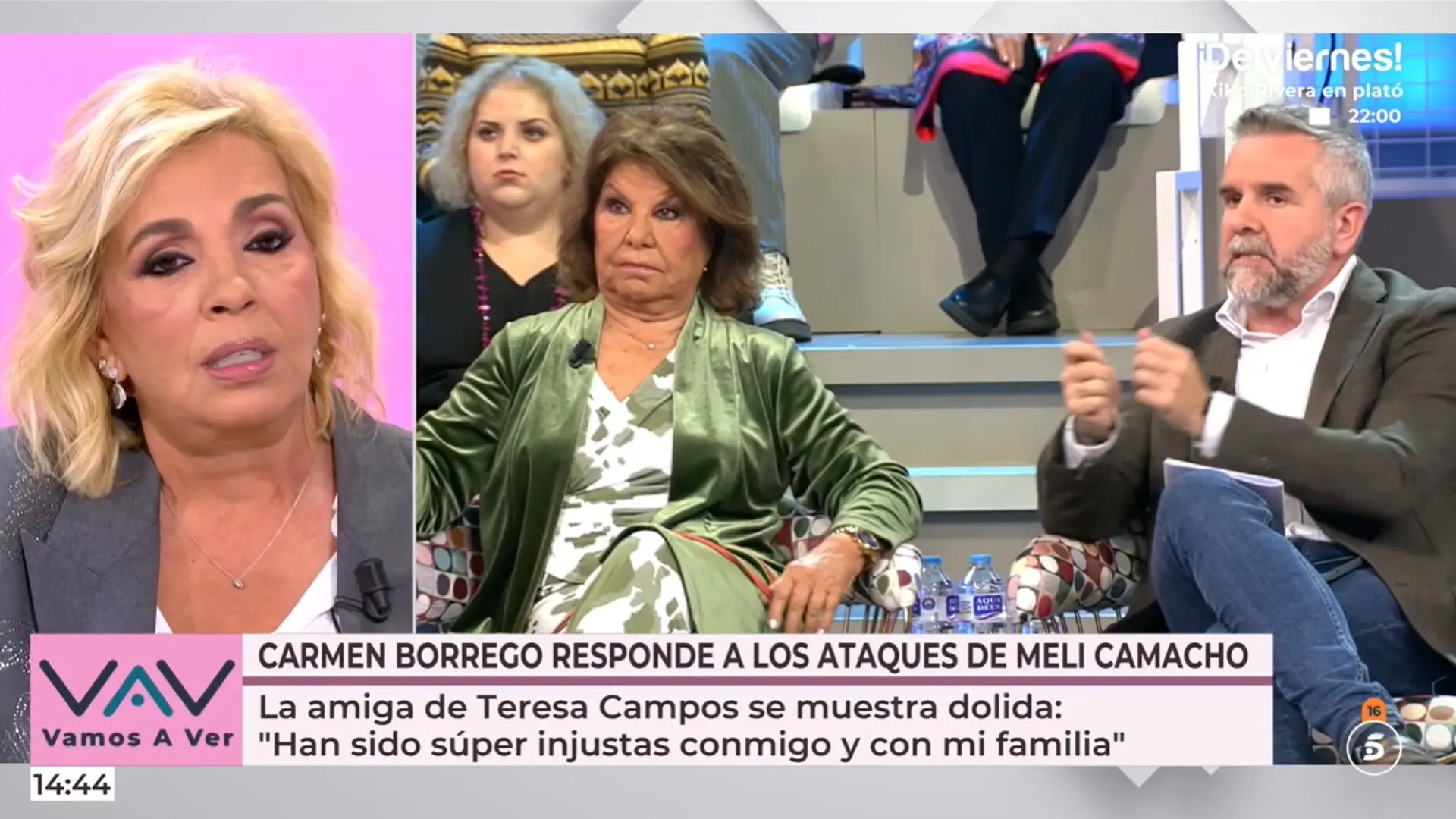 Carmen Borrego responde a Meli Camacho: "Lo hice por mi madre y lo volvería a hacer mil veces"