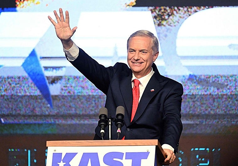 El derechista republicano Kast, favorito en la segunda vuelta electoral en Chile