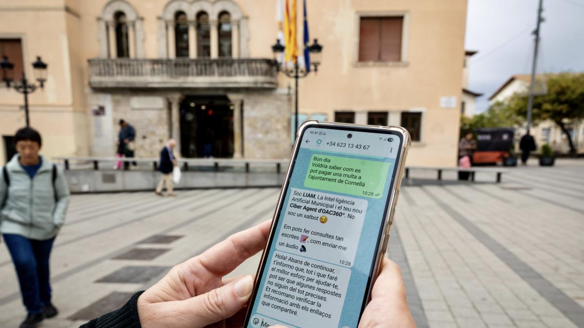 Cornellà atiende con inteligencia artificial fuera de horario de oficina