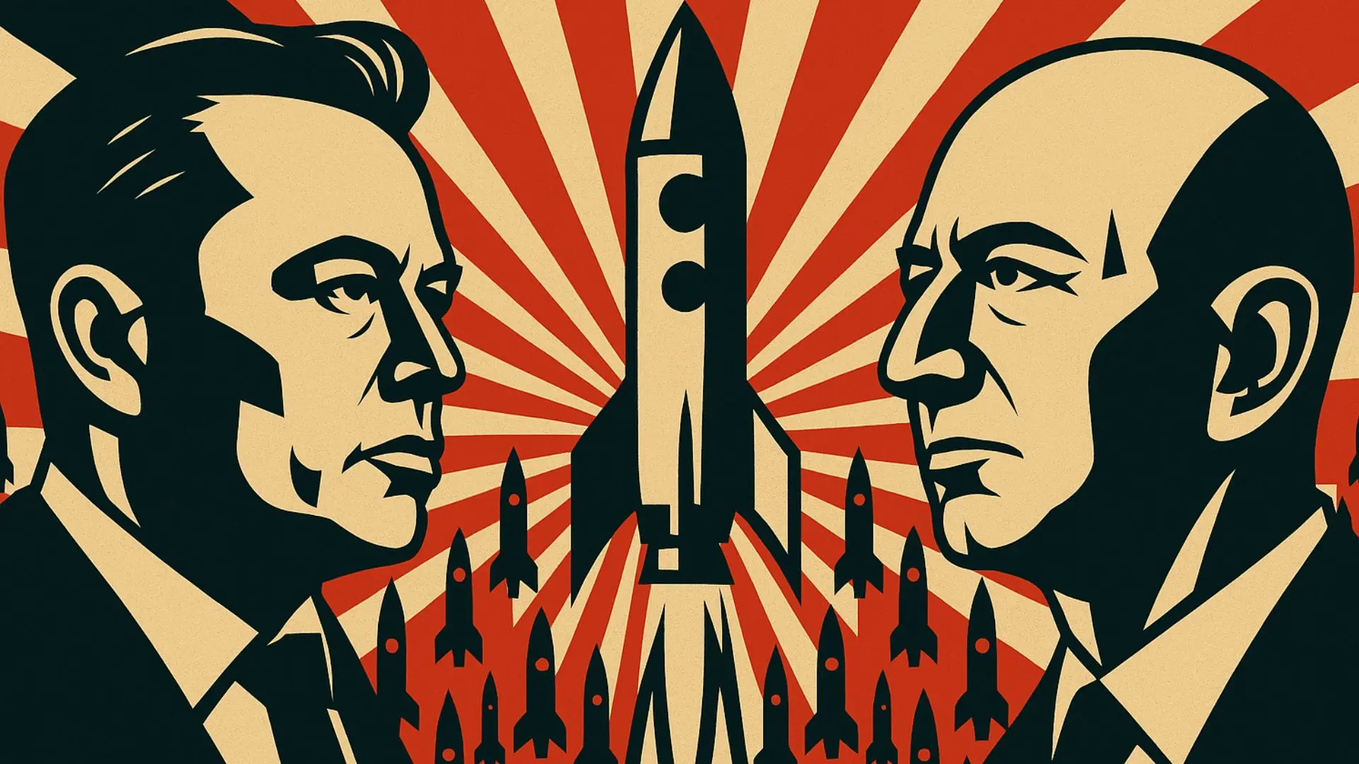 Elon Musk y Jeff Bezos 'se miden' los cohetes: la pelea millonaria que está cambiando la carrera espacial para siempre