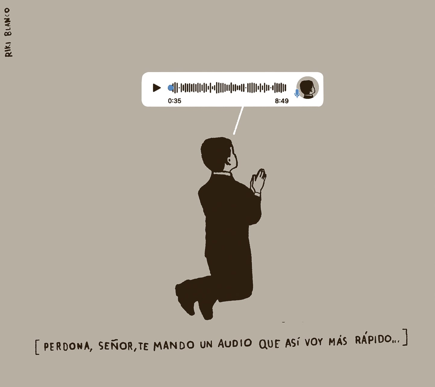 Riki Blanco: fe productiva