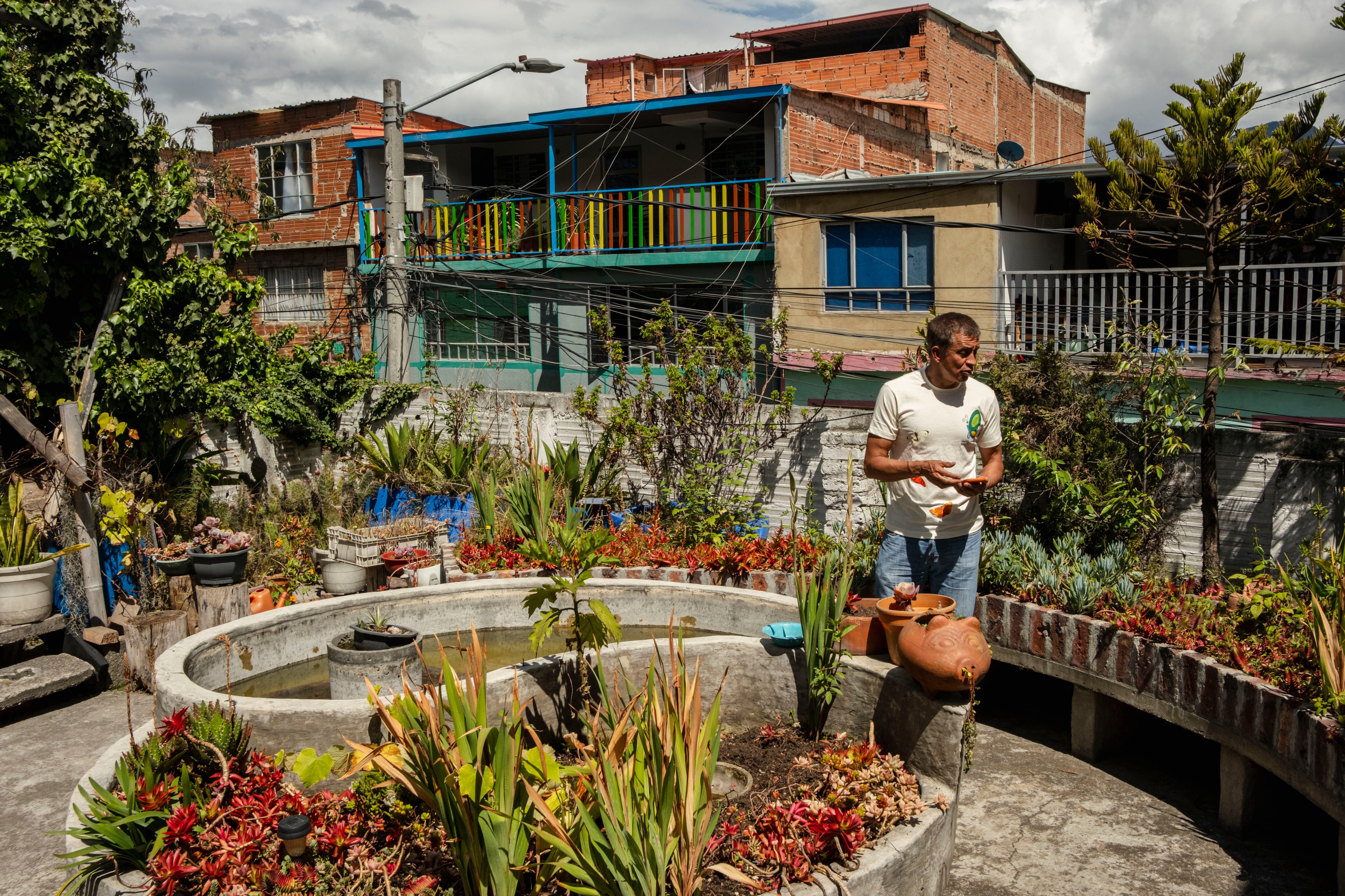 Un jardín con 600 especies de plantas para resignificar la periferia estigmatizada de Bogotá