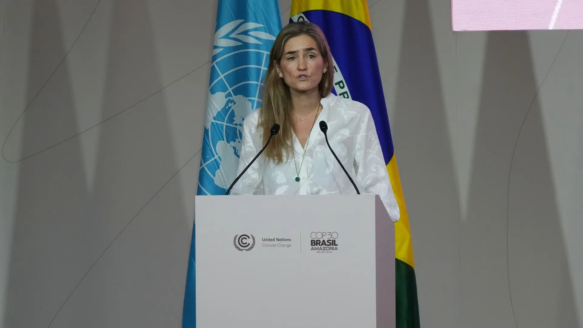 Aagesen cita la DANA y los incendios como la "cara más amarga" del cambio climático para pedir más "ambición" en la reducción de emisiones