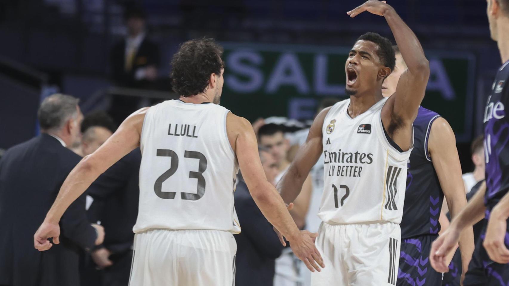 El Real Madrid reacciona en la segunda parte ante Bilbao Basket y firma su quinto triunfo consecutivo en Liga Endesa