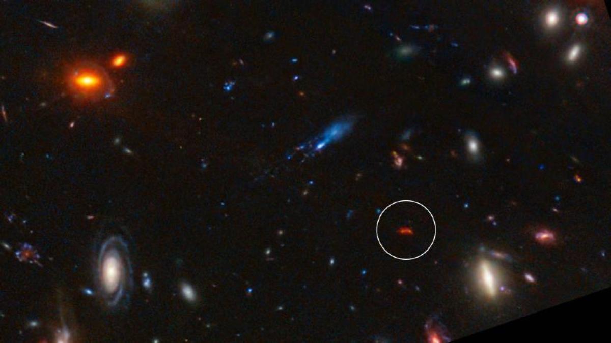 Descubierta una galaxia que produce estrellas 180 veces más rápido que la Vía Láctea