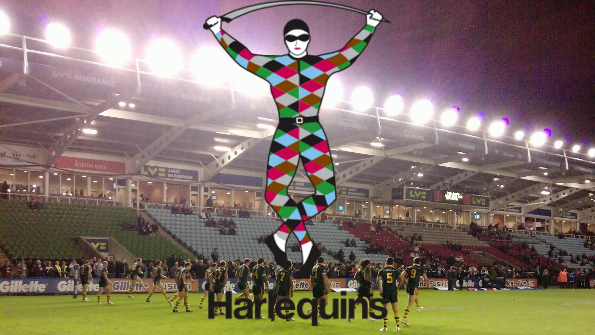 Escudos y logos. Harlequins