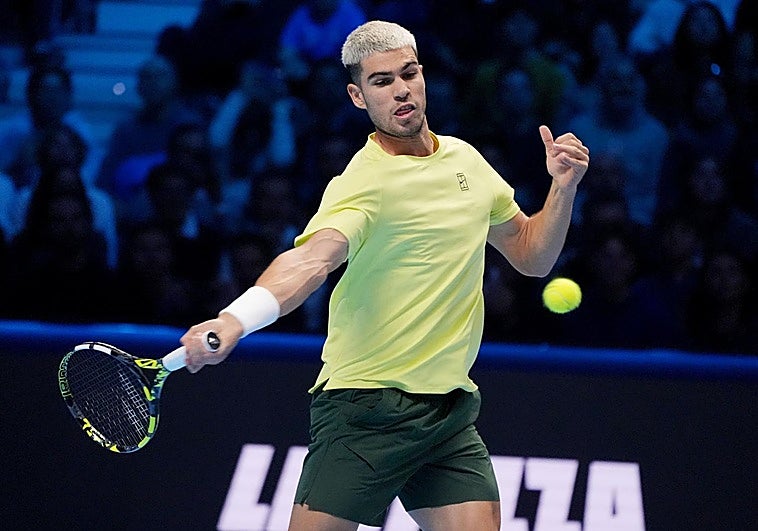 Alcaraz - Musetti: duelo de reveses con el número 1 del español en juego