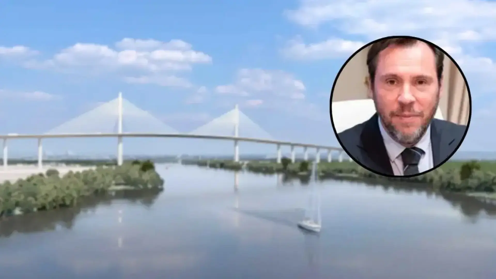 Óscar Puente anuncia la construcción del viaducto que será el más largo de España: 3,5 kilómetros y 70 metros gálibo