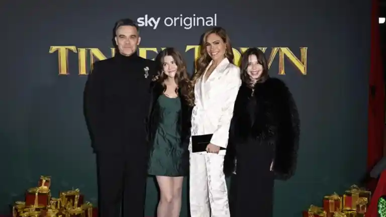 Imagen 1 de Robbie Williams presume de su hija de 13 años, que debuta en su primera película