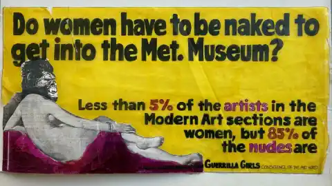 Imagen 1 de Guerrilla Girls: inteligencia contra la discriminación en los museos