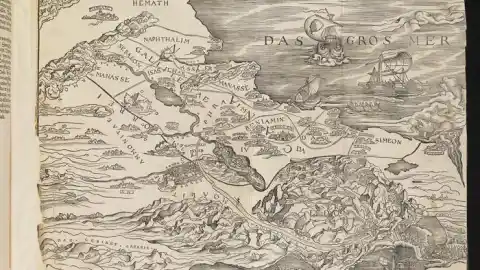 Imagen 1 de La primera Biblia con mapa de la Tierra Santa cumple 500 años