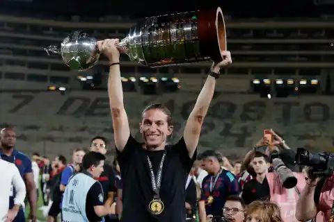 Imagen 1 de Filipe Luis y Saúl hacen historia con el Flamengo tras derrotar al Palmeiras en final de la Copa Libertadores