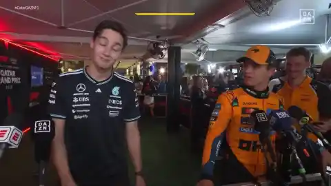 Imagen 1 de Encontronazo entre Russell y Norris en Qatar: "No puedo creer que creas a los medios antes que a mí"