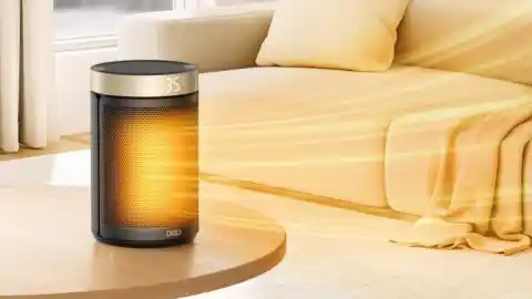 Imagen 1 de Calienta rápido, no hace ruido y consume poco: el calefactor cerámico perfecto existe y está en Amazon