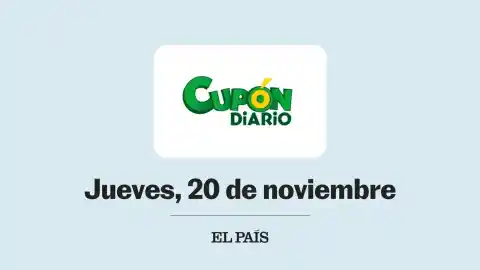 Imagen 1 de Cupón diario de la ONCE: comprobar sorteo del jueves 20 de noviembre