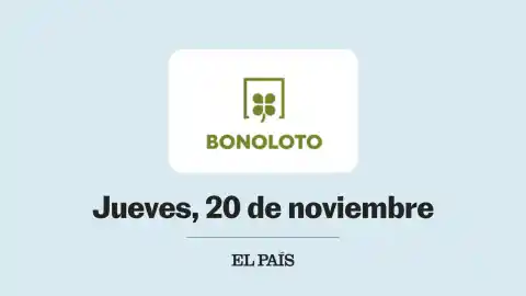 Imagen 1 de Bonoloto: comprobar sorteo del jueves 20 de noviembre