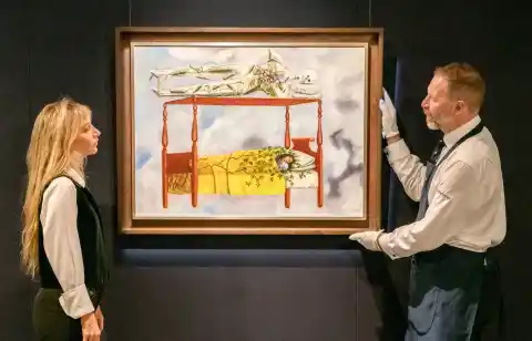 Imagen 1 de El cuadro récord de Frida Kahlo era un regalo pintado para un fotógrafo de EE UU que fue su amante por 10 años