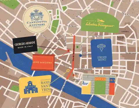 Imagen 1 de Encantos de Via Tornabuoni, un paseo lleno de arte y lujo en Florencia