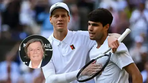 Imagen 1 de El motivo por el que Carlos Alcaraz y Sinner dominan el tenis actual, según la leyenda Adriano Panatta: "Ahora, todos juegan igual"