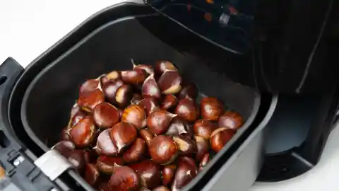 Imagen 1 de Listas en 10 minutos: cómo asar tus castañas en la freidora de aire