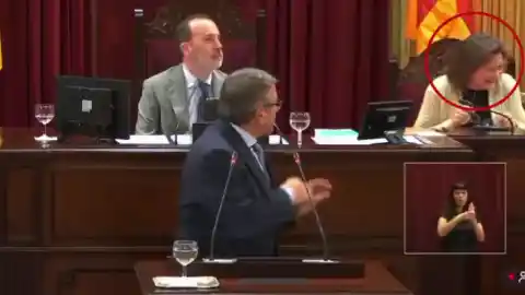 Imagen 1 de Un diputado del PP se encara con la vicepresidenta del Parlament balear: "Esto no es democracia"
