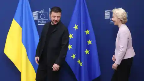 Imagen 1 de Las reticencias de Bélgica y del BCE alejan el salvavidas financiero de la UE para Ucrania basado en los activos rusos