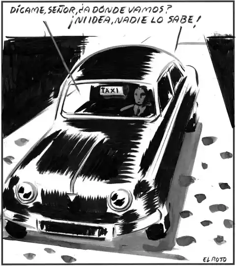 Imagen 1 de El Roto: ¿A dónde vamos?