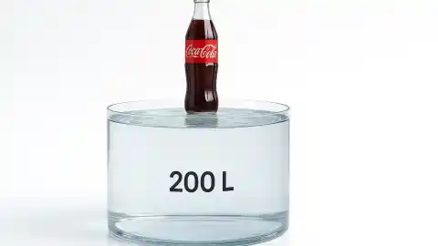 Imagen 1 de ¿Es verdad que se necesitan 200 litros de agua para producir un litro de Coca Cola?