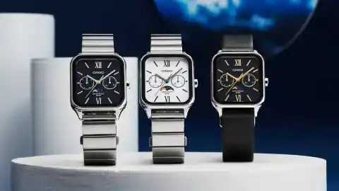 Imagen 1 de El Casio Moon Phase es minimalista, retro y muy elegante: de los mejores relojes de la marca