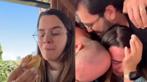 Imagen 1 de El emotivo vídeo de una joven comiendo la última empanadilla que hizo su madre antes de morir